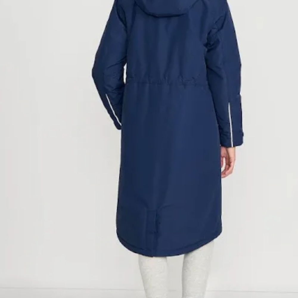 Lands' End Navy Blue Winter Coat NWT - Picture 5 of 6